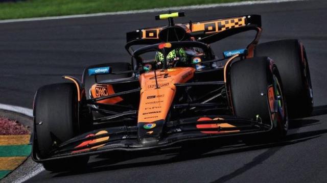 包含迈凯伦险胜阿斯顿马丁，拉塞尔统治全场的词条